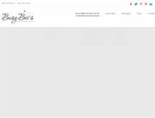 Tablet Screenshot of busybeesevents.com